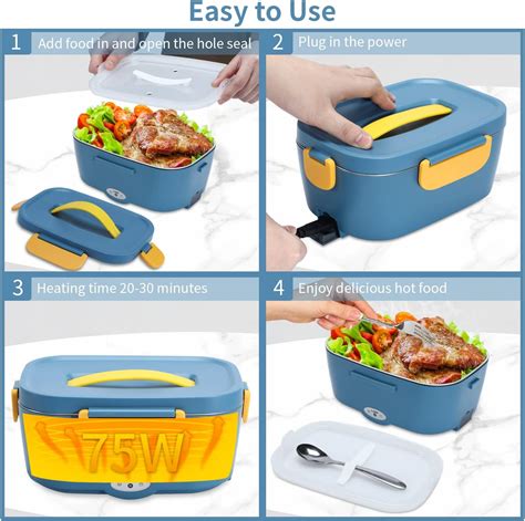 bear electric lunch box dayre|heatable lunch box for car.